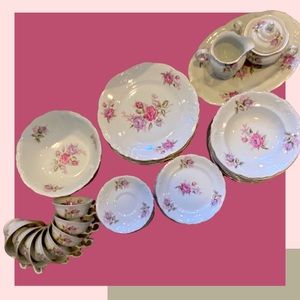 WALBRZYCH Poland China Set - Service for 8